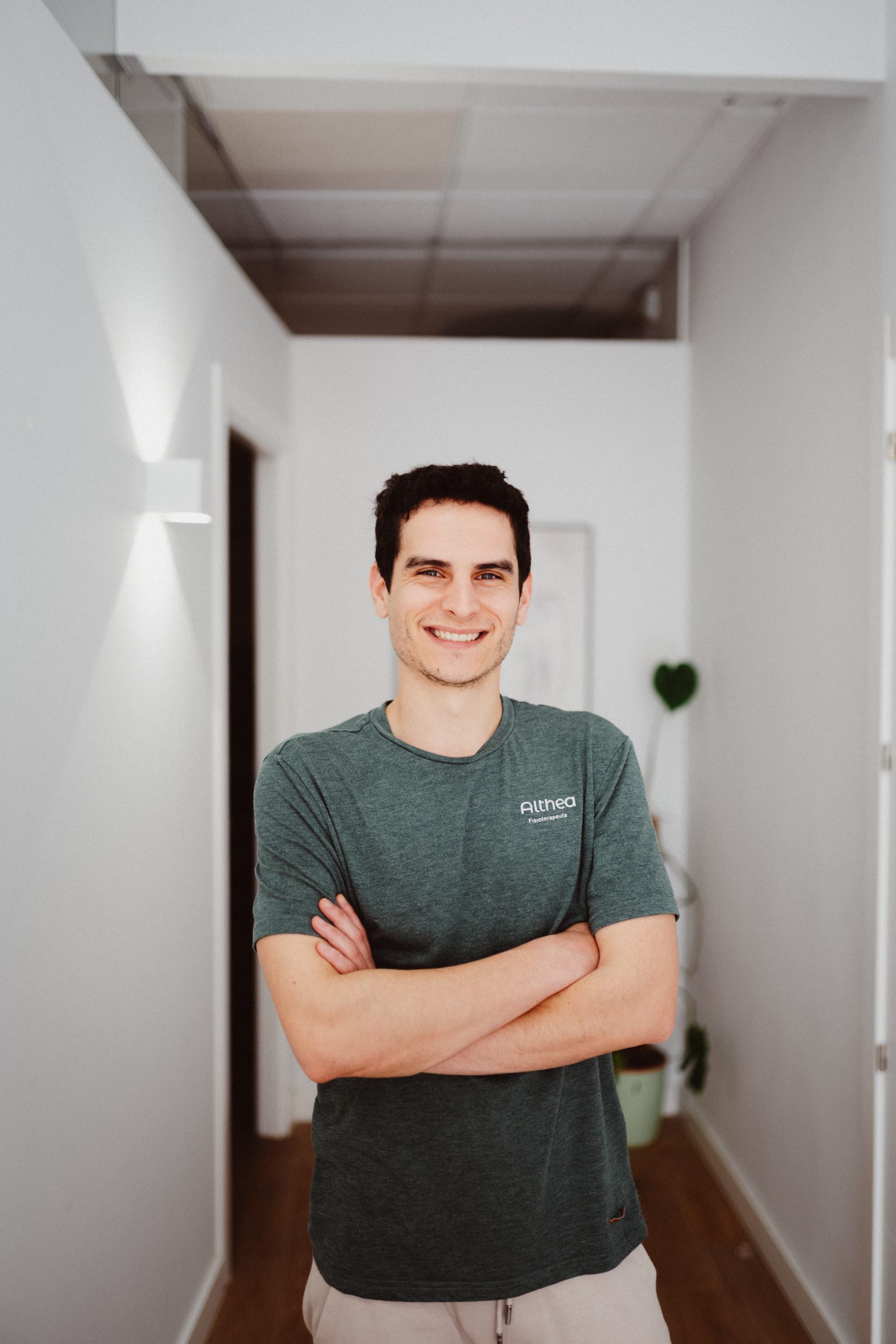 Ángel Arias, fisioterapeuta de Althea