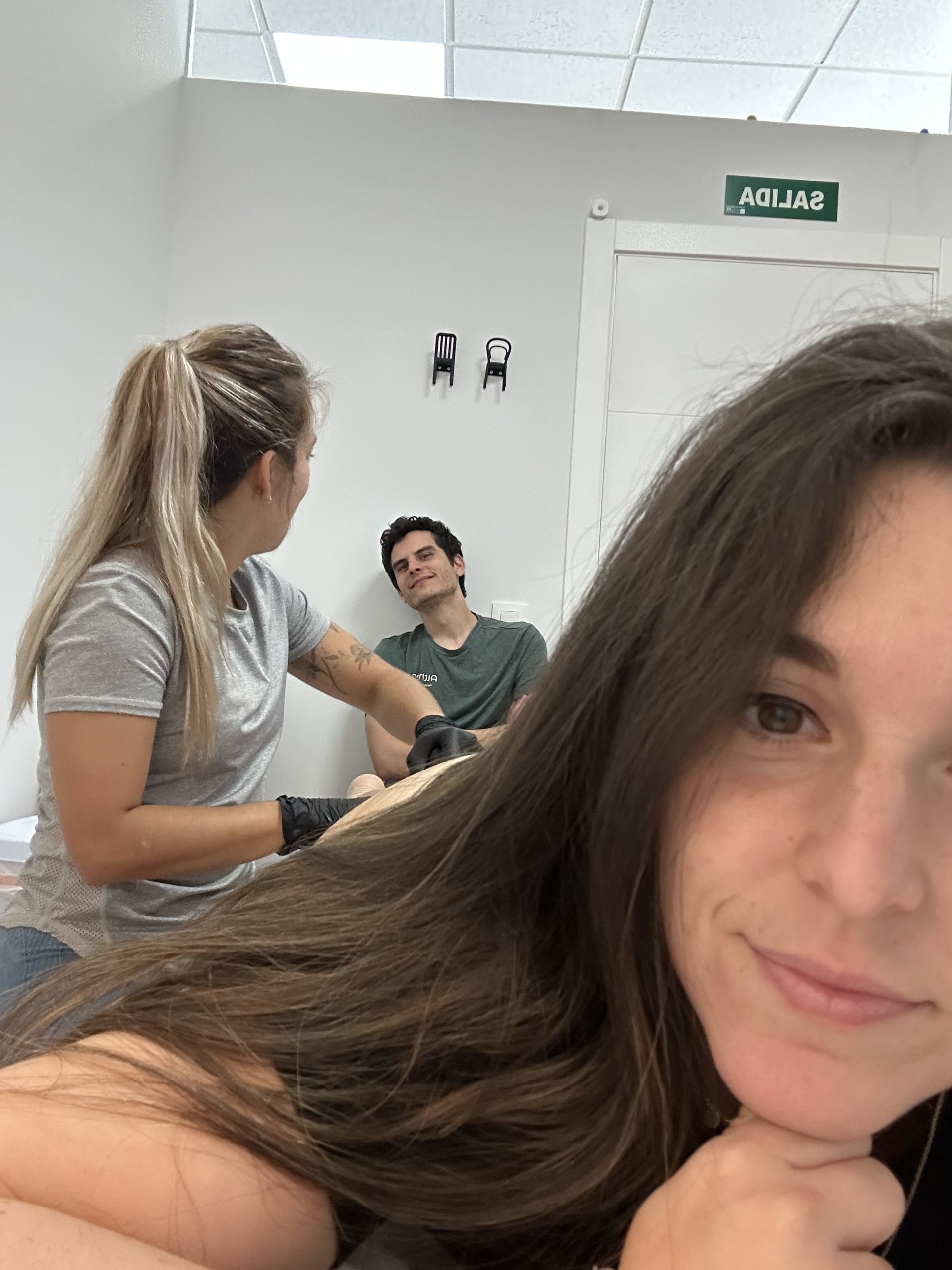 Sesión de terapia manual en Althea